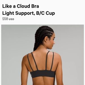 Lululemon Like A Cloud Bra